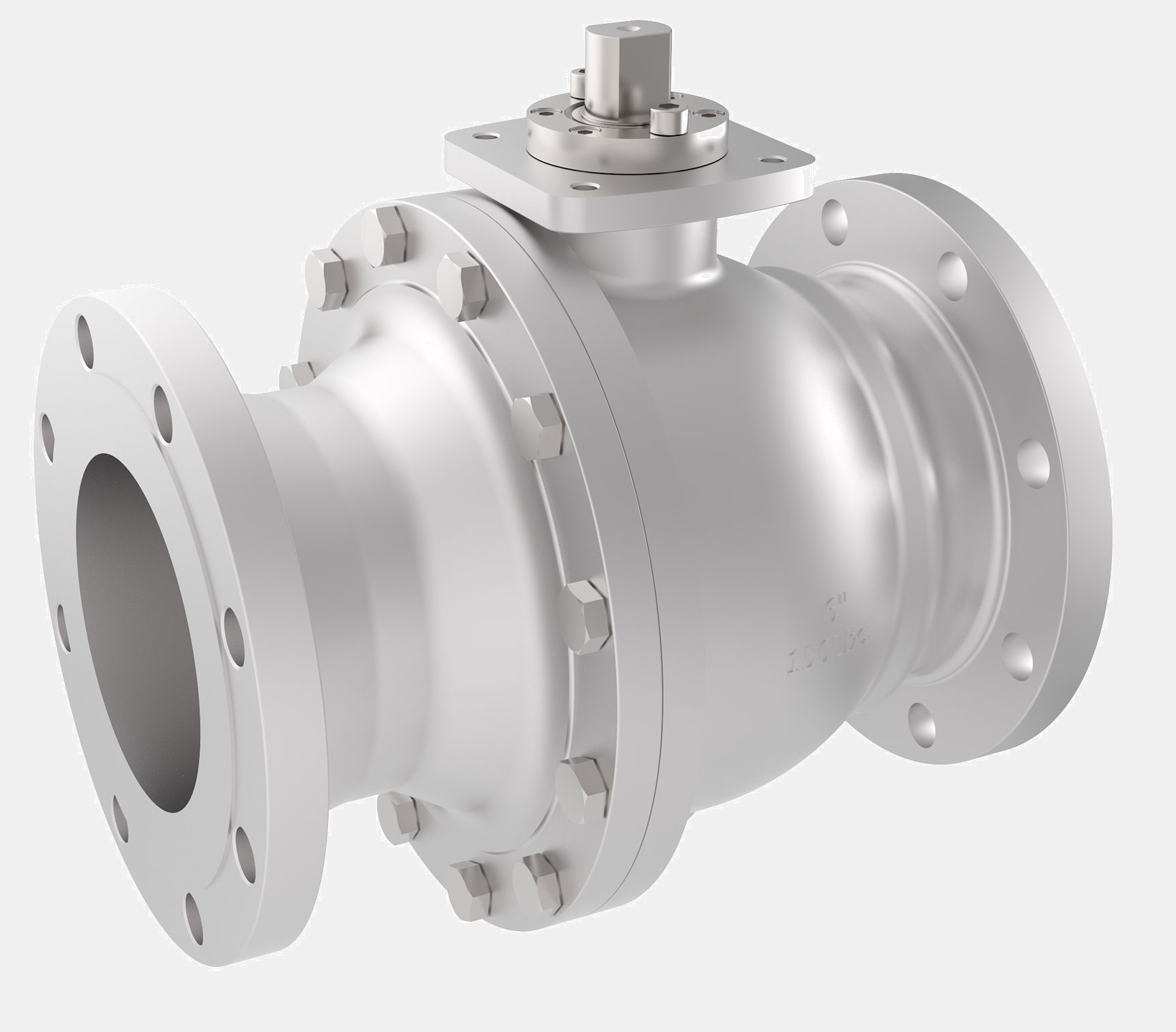 Ball Valve 10" 150# ANSI FLANGED A351 CF8M ZG16 TTTGV